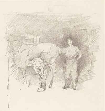 Podkováři od James Abbott McNeill Whistler
