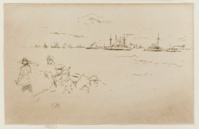 Flotila: Monitory od James Abbott McNeill Whistler