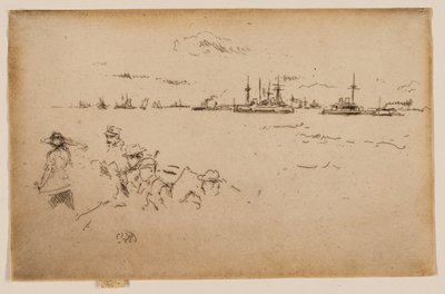 Flotila: Monitory od James Abbott McNeill Whistler
