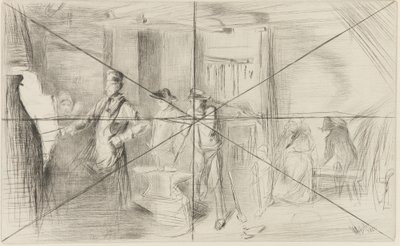 Forge od James Abbott McNeill Whistler