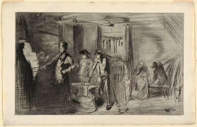 Forge od James Abbott McNeill Whistler