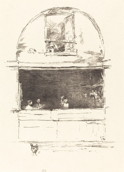 Forge, Passage du Dragon od James Abbott McNeill Whistler
