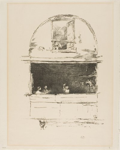 Forge, Passage du Dragon od James Abbott McNeill Whistler