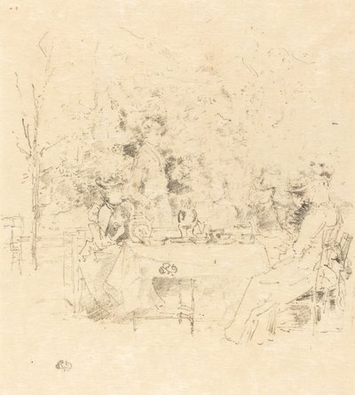 Zahrada od James Abbott McNeill Whistler