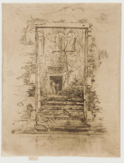 Zahrada od James Abbott McNeill Whistler