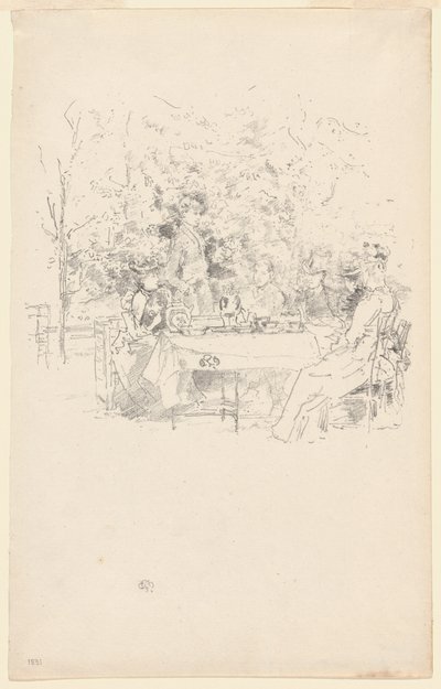 Zahrada od James Abbott McNeill Whistler
