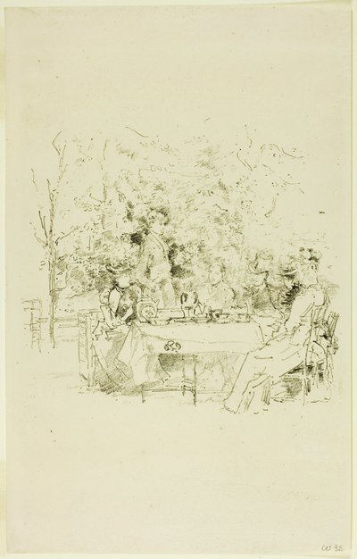 Zahrada od James Abbott McNeill Whistler