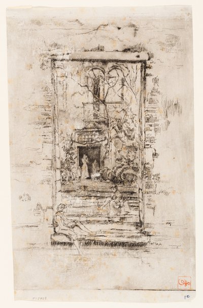 Zahrada od James Abbott McNeill Whistler