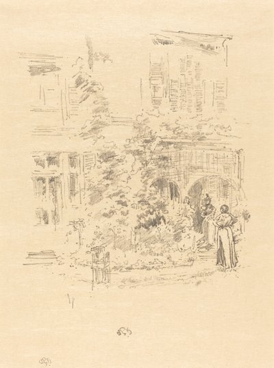 Zahradní veranda od James Abbott McNeill Whistler