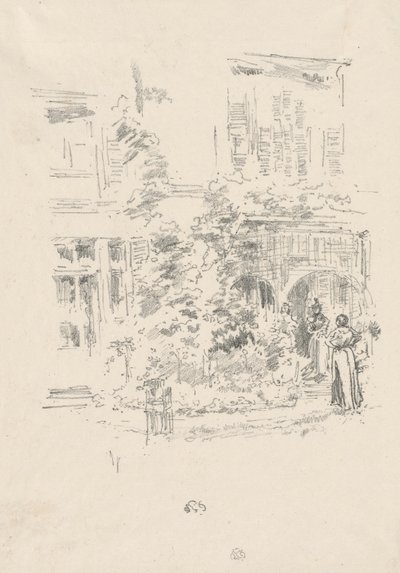 Zahradní veranda od James Abbott McNeill Whistler