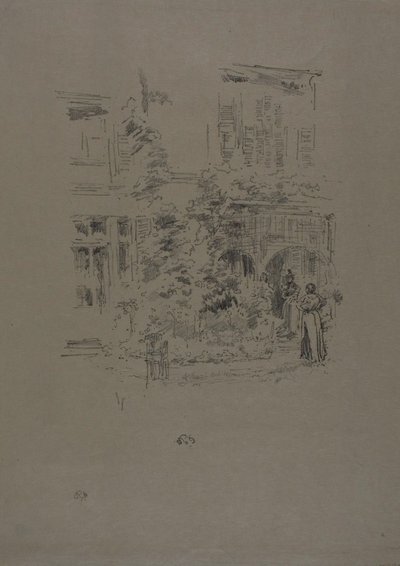 Zahradní veranda od James Abbott McNeill Whistler