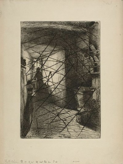 Kuchyně od James Abbott McNeill Whistler