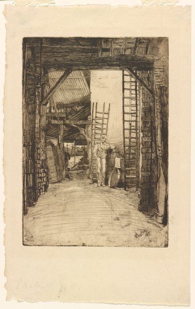 Vápenka od James Abbott McNeill Whistler