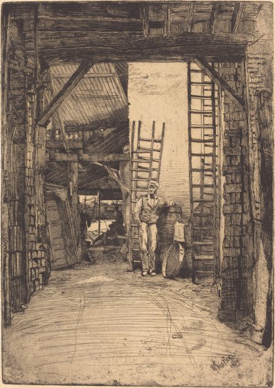 Vápenka od James Abbott McNeill Whistler