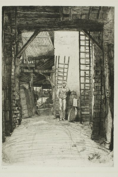 Vápenka od James Abbott McNeill Whistler