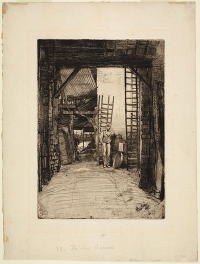 Palič vápna od James McNeill Whistler