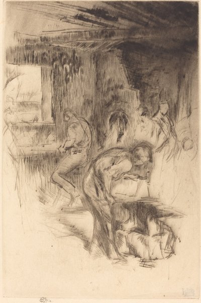 Malá kovárna od James Abbott McNeill Whistler