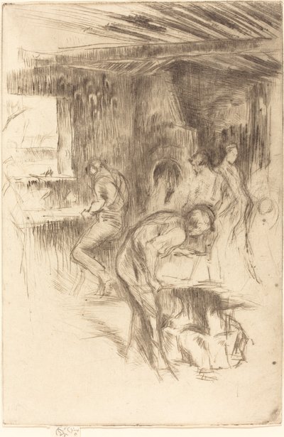 Malá kovárna od James Abbott McNeill Whistler