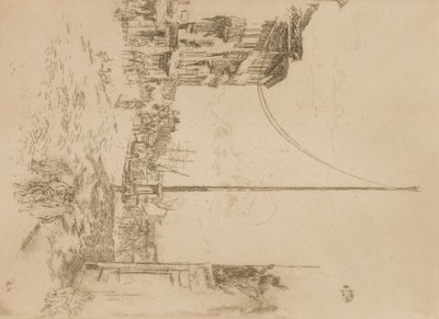 Malý stožár od James Abbott McNeill Whistler
