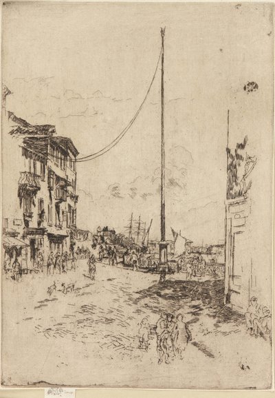 Malý stožár od James Abbott McNeill Whistler