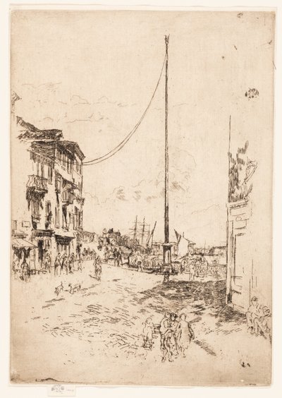 Malý stožár od James Abbott McNeill Whistler