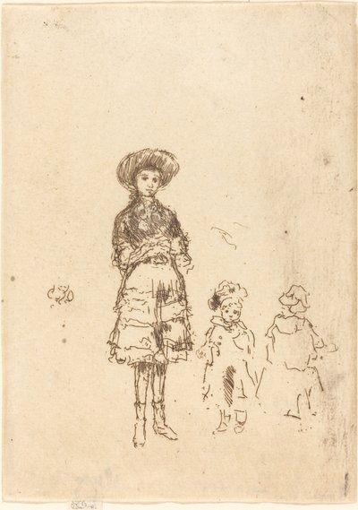 Malá sestřička od James Abbott McNeill Whistler