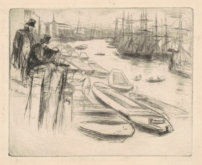 Malý rybník od James McNeill Whistler