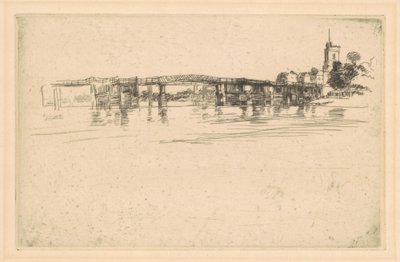 Malý Putney, č. 1 od James Abbott McNeill Whistler