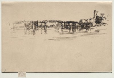 The Little Putney, č. 1 od James McNeill Whistler
