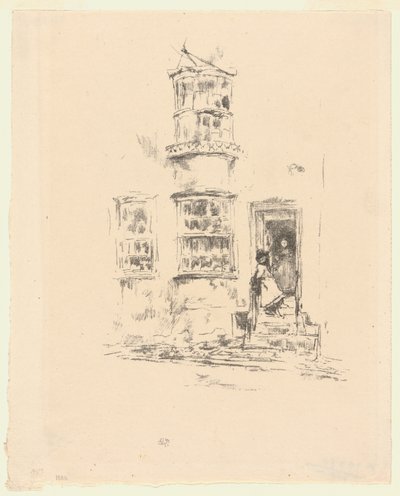 Malé kroky, Lyme Regis od James Abbott McNeill Whistler