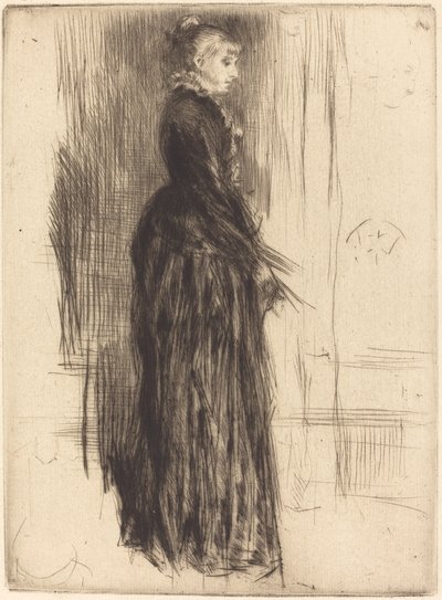 Malé sametové šaty od James Abbott McNeill Whistler