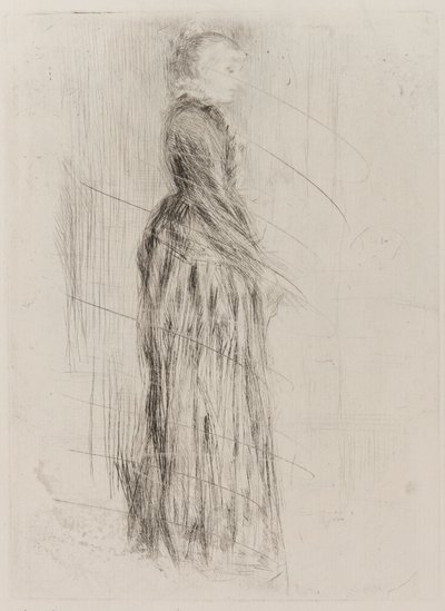 Malé sametové šaty od James Abbott McNeill Whistler