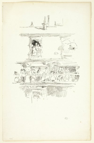 Dlouhý balkon od James Abbott McNeill Whistler