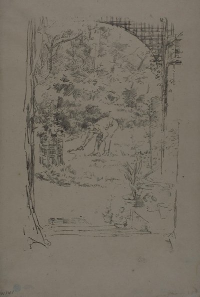 Muž se srpem od James Abbott McNeill Whistler