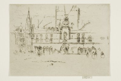 Trh, Bruggy od James Abbott McNeill Whistler