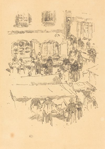 Tržiště, Vitre od James Abbott McNeill Whistler