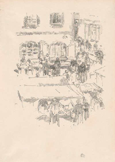 Tržiště, Vitre od James McNeill Whistler