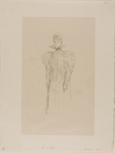 Medicejský límec od James Abbott McNeill Whistler