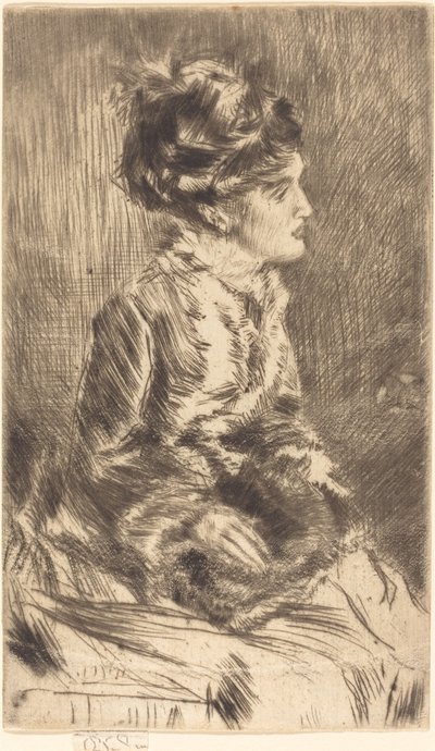 Muff od James Abbott McNeill Whistler