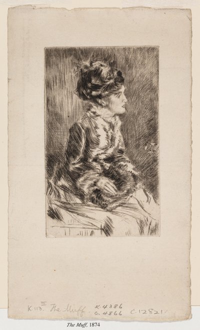 Muff od James Abbott McNeill Whistler