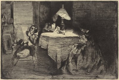 Hudební místnost od James Abbott McNeill Whistler