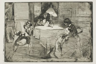 Hudební místnost od James Abbott McNeill Whistler
