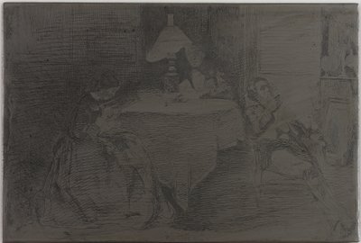 Hudební místnost od James Abbott McNeill Whistler