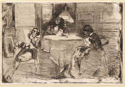 Hudební místnost od James Abbott McNeill Whistler