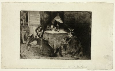 Hudební místnost od James Abbott McNeill Whistler