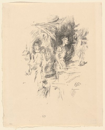 Příběh starého kováře od James McNeill Whistler
