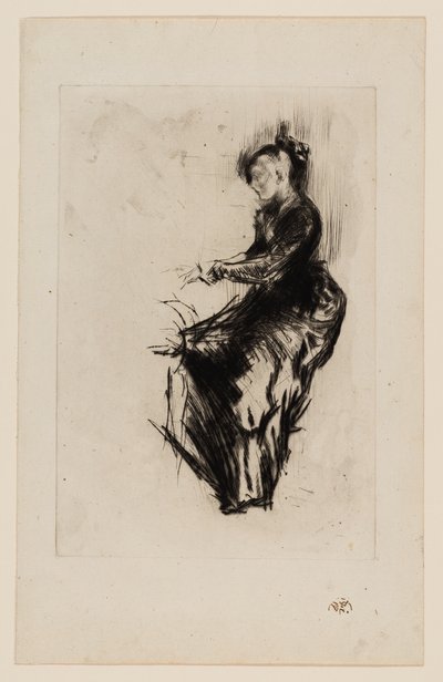 Piano od James Abbott McNeill Whistler