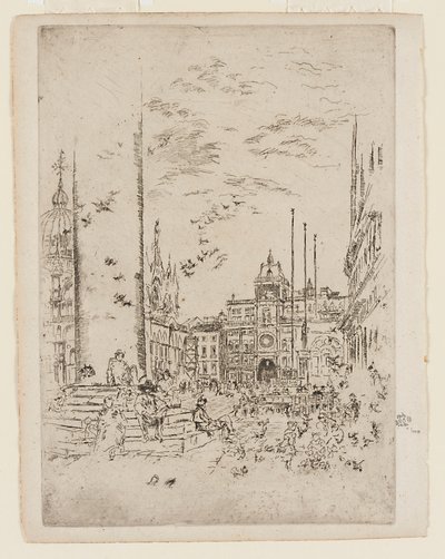 Piazzetta od James Abbott McNeill Whistler