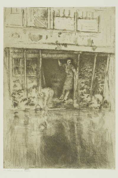 Pierrot od James Abbott McNeill Whistler