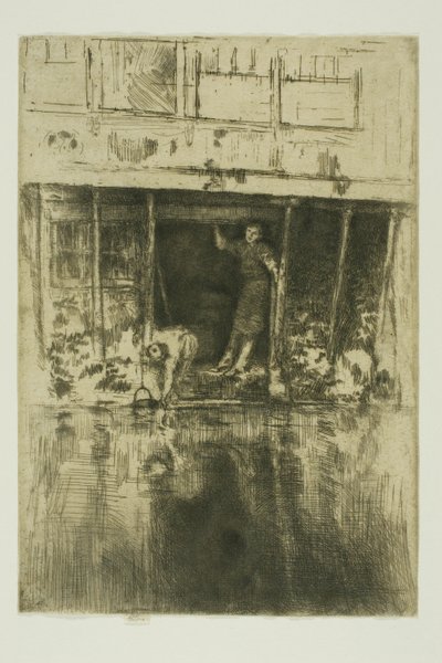 Pierrot od James Abbott McNeill Whistler